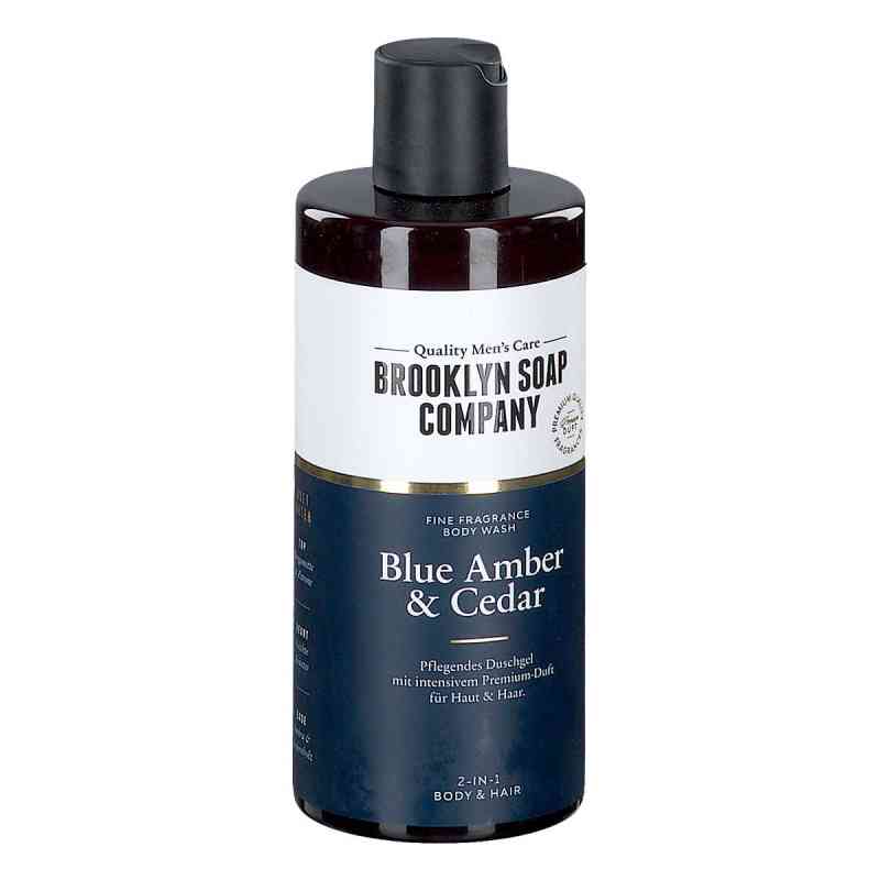 Brooklyn Soap Company Duschgel Blue Amber & Cedar 300 ml von MERZ CONSUMER CARE AUSTRIA GMBH PZN 08202445