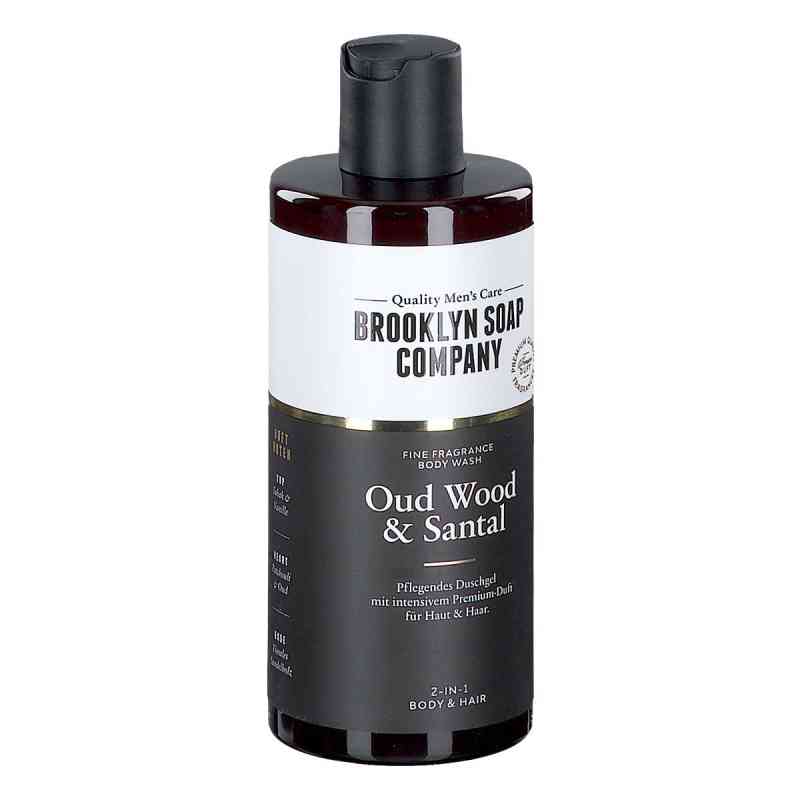 Brooklyn Soap Company Duschgel Oud Wood & Santal 300 ml von MERZ CONSUMER CARE AUSTRIA GMBH PZN 08202444