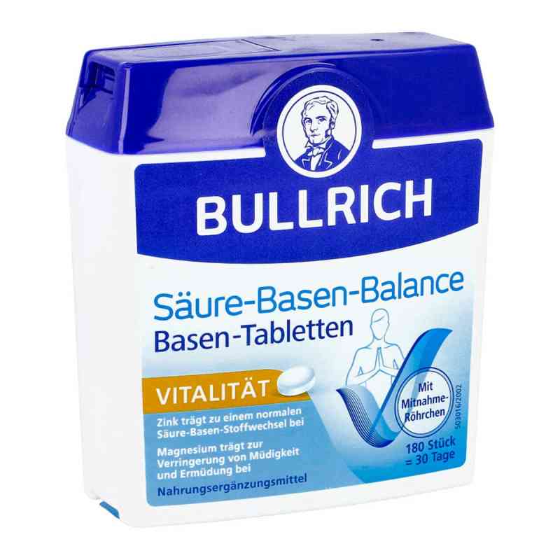 Bullrich Säure Basen Balance Tabletten 180 stk von delta pronatura GmbH PZN 11089871