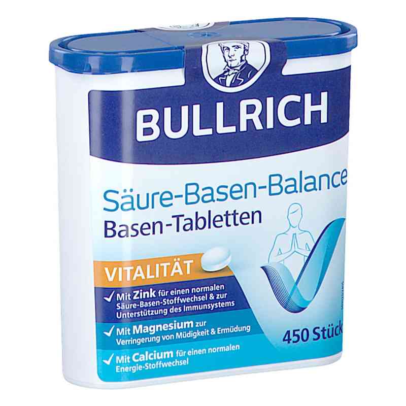 Bullrich Säure Basen Balance Tabletten 450 stk von delta pronatura GmbH PZN 11089888