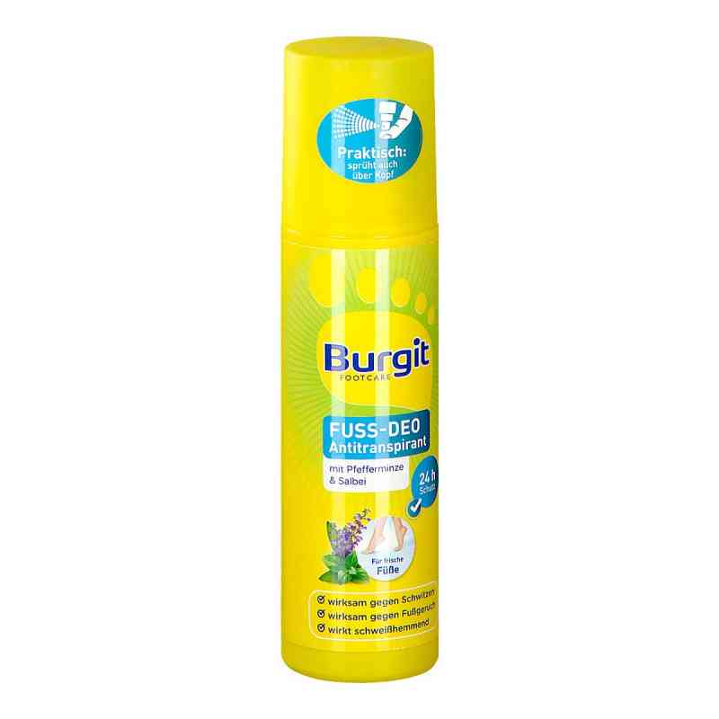 Burgit FUSS DEO Antitranspiration Spray 175 ml von MERZ CONSUMER CARE AUSTRIA GMBH PZN 08201035