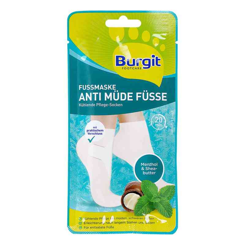 Burgit Fußmaske Anti Müde Füße 1 Pck von MERZ CONSUMER CARE AUSTRIA GMBH PZN 08202436