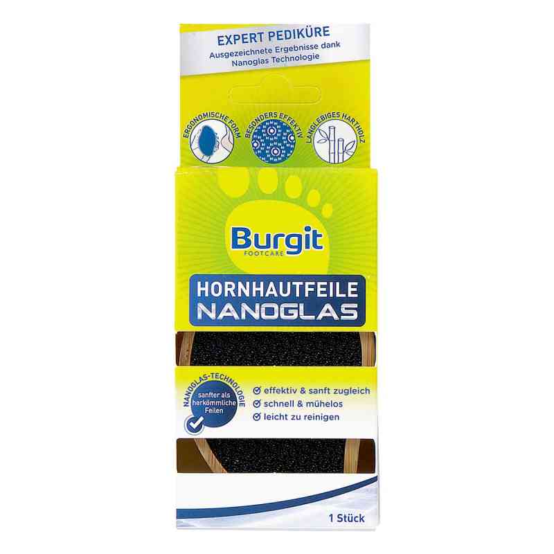 Burgit Hornhautfeile Nanoglas 1 stk von MERZ CONSUMER CARE AUSTRIA GMBH PZN 08202437