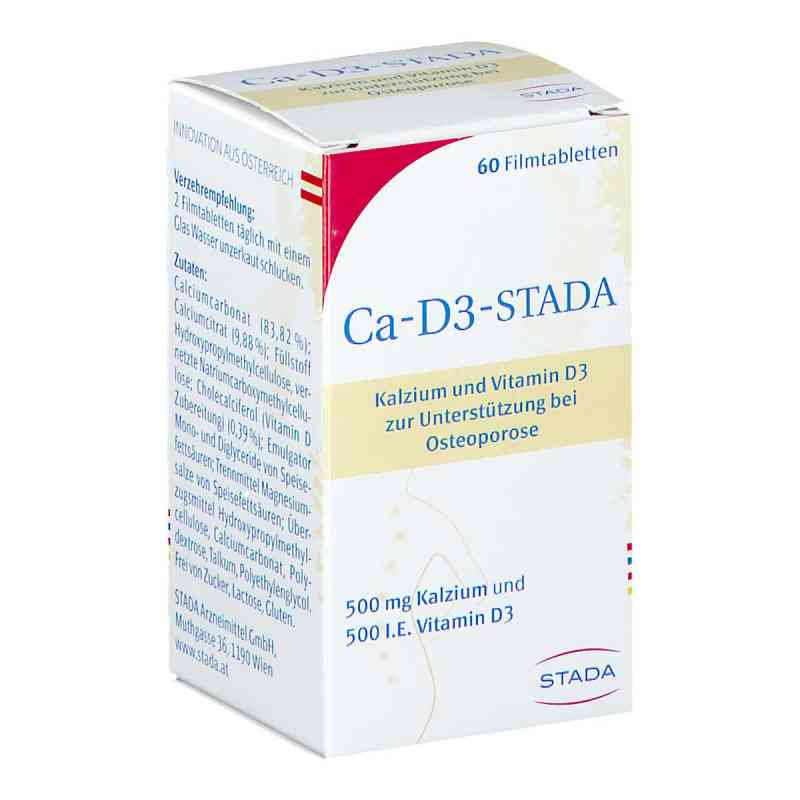 Ca D3 STADA Filmtabletten 60 stk von STADA ARZNEIMITTEL GMBH, OTC PZN 08200327