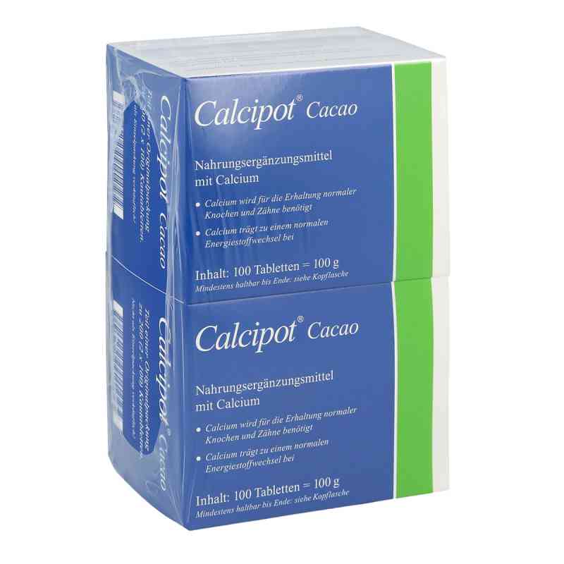 Calcipot Cacao Kautabletten 200 stk von Viatris Healthcare GmbH PZN 09200083