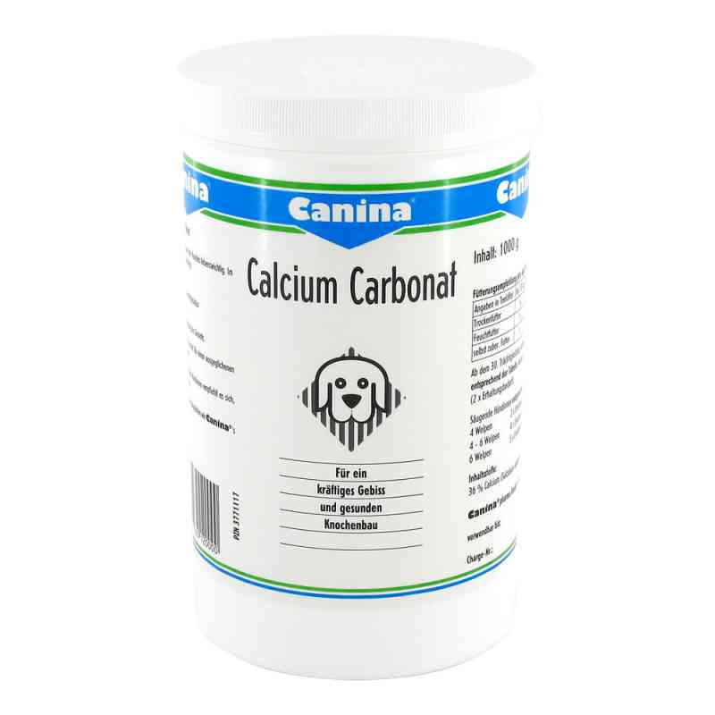 Calciumcarbonat Pulver veterinär 1000 g von Canina pharma GmbH PZN 03771117