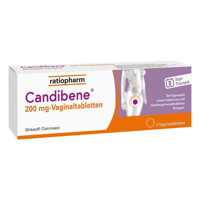 Candibene Vaginaltabletten 200mg 3 stk von RATIOPHARM ARZNEIMITTEL VERTRIEBS GMBH PZN 08201863