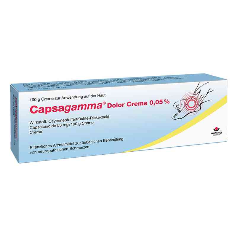 Capsagamma Dolor Creme 0,05% 100 g von Wörwag Pharma GmbH & Co. KG PZN 09647772