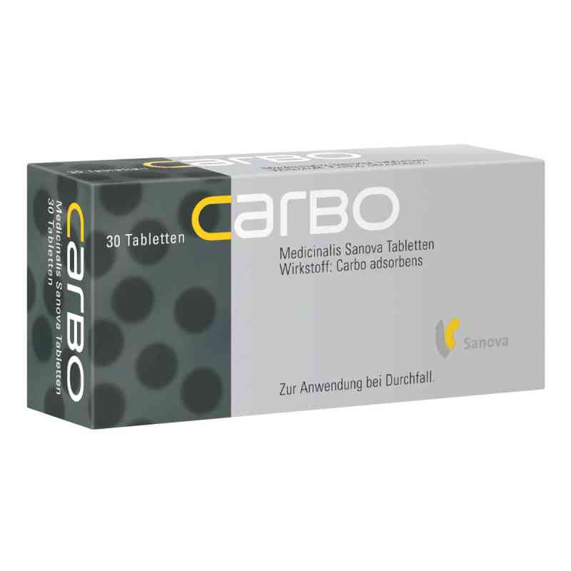 Carbo medicinalis Sanova Tabletten 30 stk von SANOVA PHARMA GESMBH, OTC PZN 08200483
