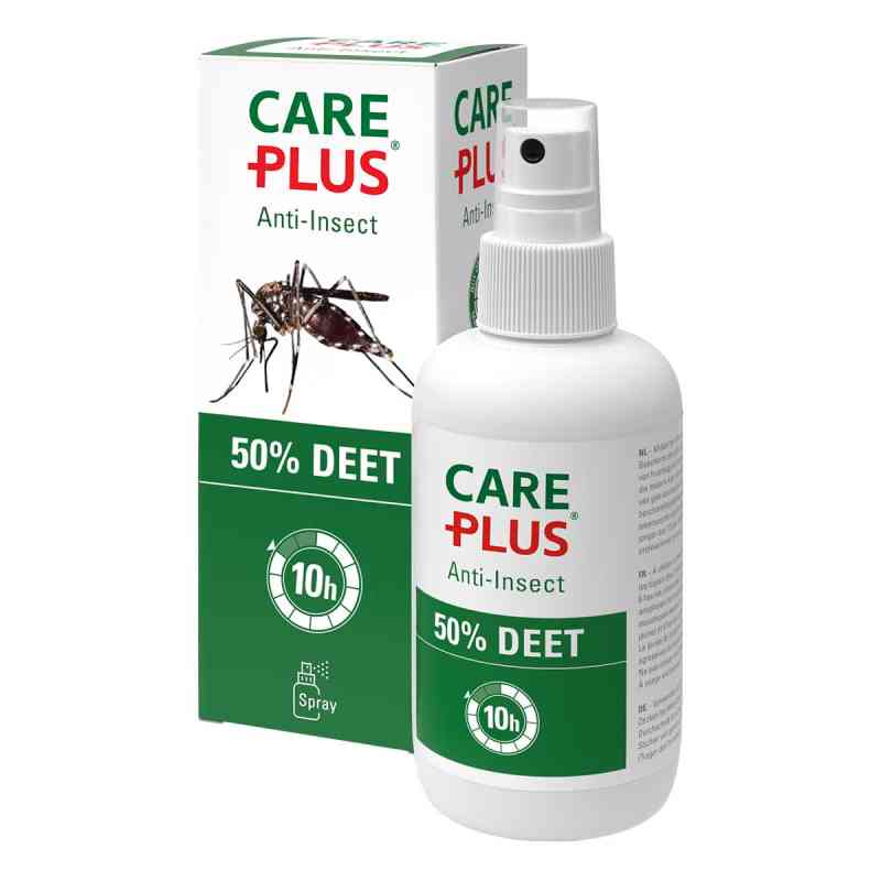 Care Plus® Anti-Insect Deet Spray 50% 200 ml von Tropenzorg B.V. PZN 12731223