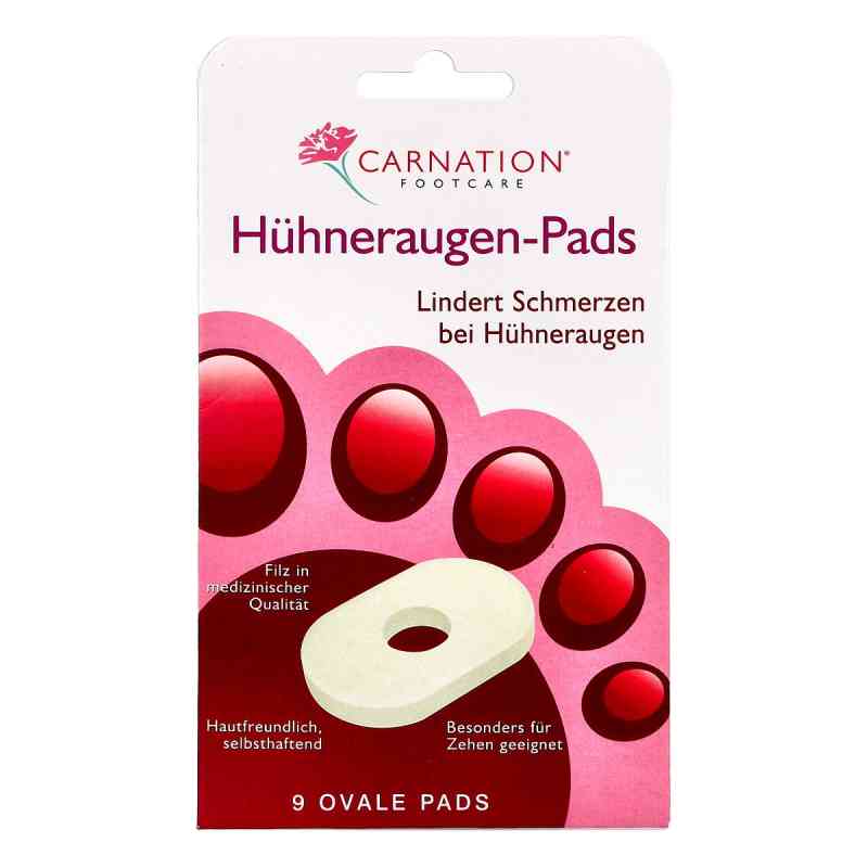Carnation Hühneraugen-pads 9 stk von Dr.Dagmar Lohmann pharma + medic PZN 09615269