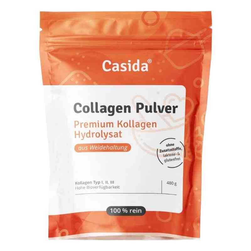 Casida Collagen Pulver Kollagen Hydrolysat Peptide Rind 480 g von Casida GmbH PZN 15266086