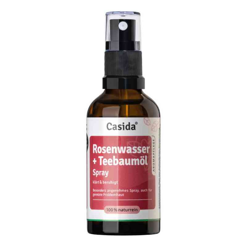 Casida Rosenwasser & Teebaumöl Spray 50 ml von Casida GmbH PZN 18356022