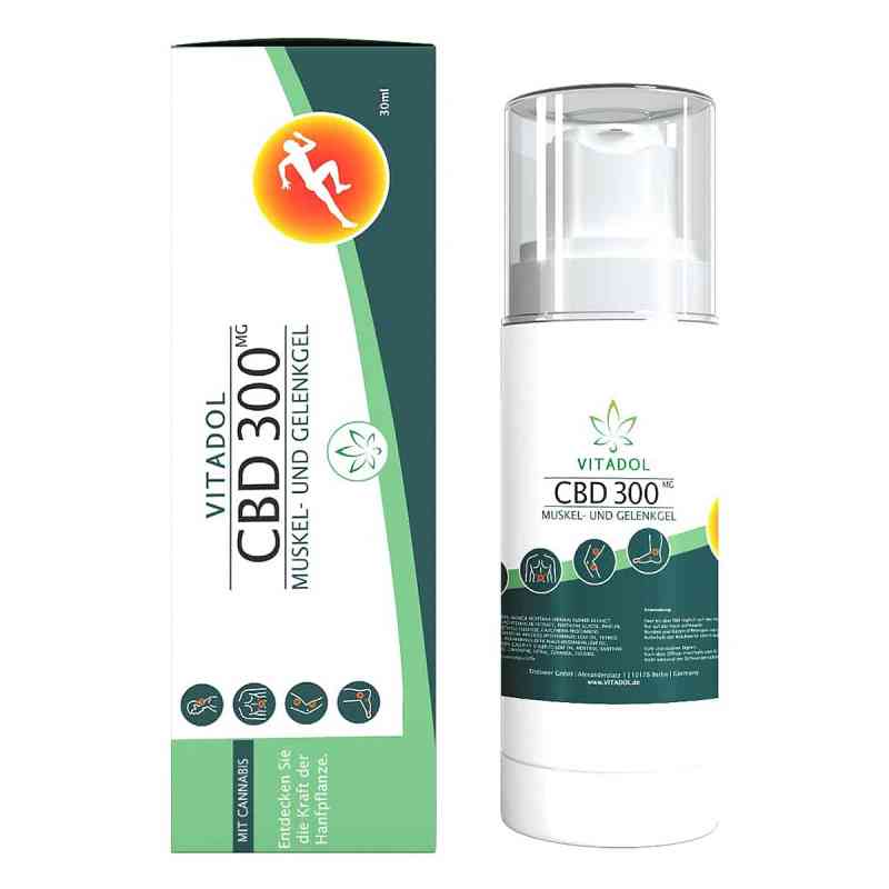 Cbd 300 Vitadol Gelenk Muskel Gel Salbe Arnika 30 ml von Endower GmbH PZN 17944805