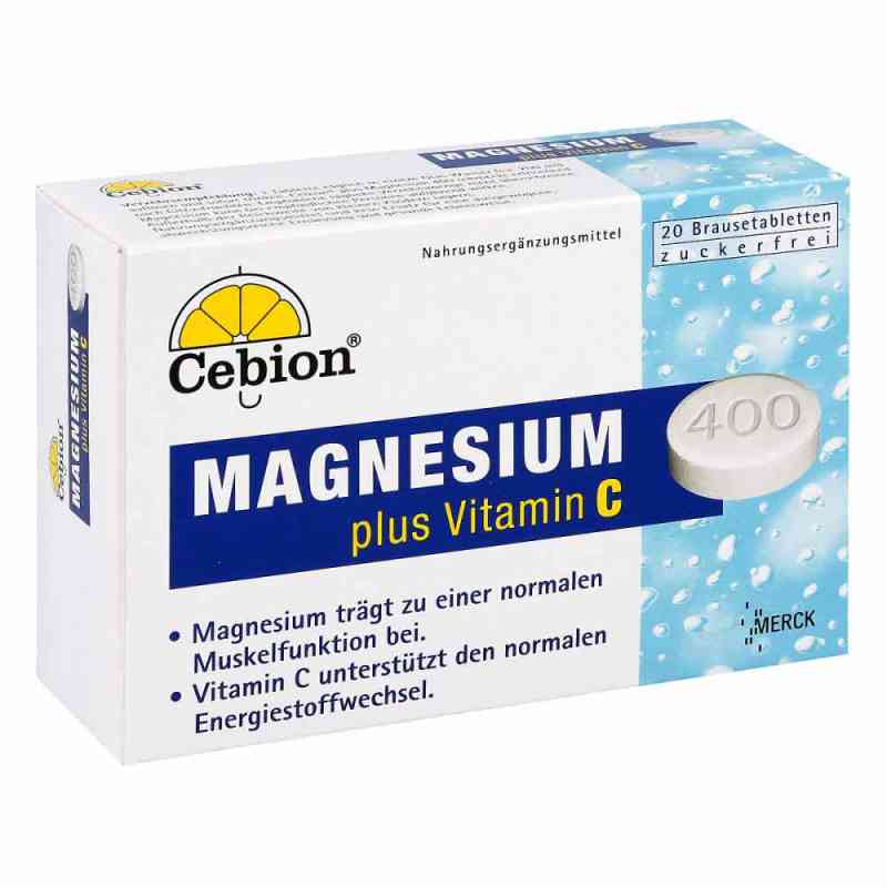Cebion Plus Magnesium 400 Brausetabletten 20 stk von WICK Pharma - Zweigniederlassung der Procter & Gam PZN 07554552
