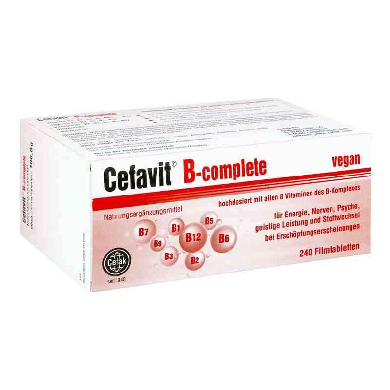 Cefavit B-complete Filmtabletten 240 stk von Cefak KG PZN 15298548