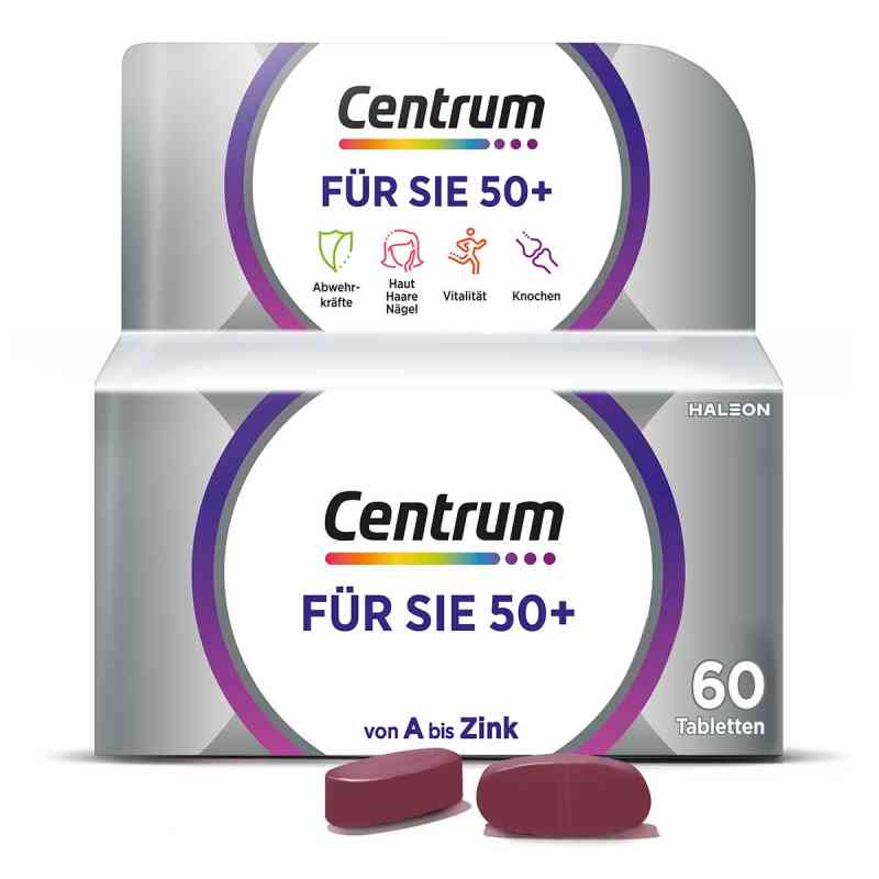 Centrum Für Sie 50+ 60 stk von Haleon Germany GmbH PZN 10110899