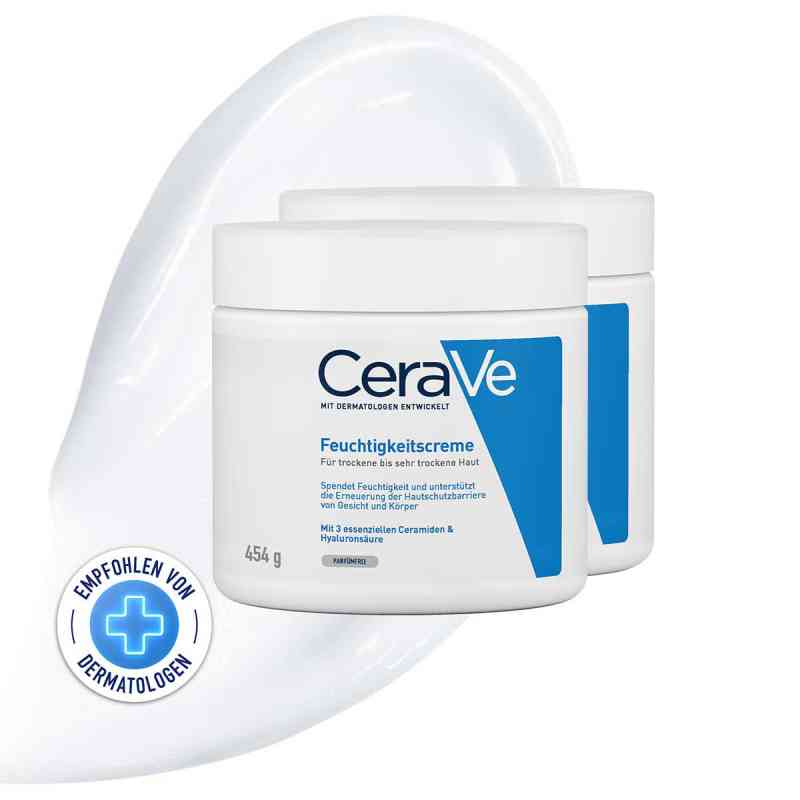 Cerave Feuchtigkeitscreme 2 x454 g von L'Oreal Deutschland GmbH PZN 08102803