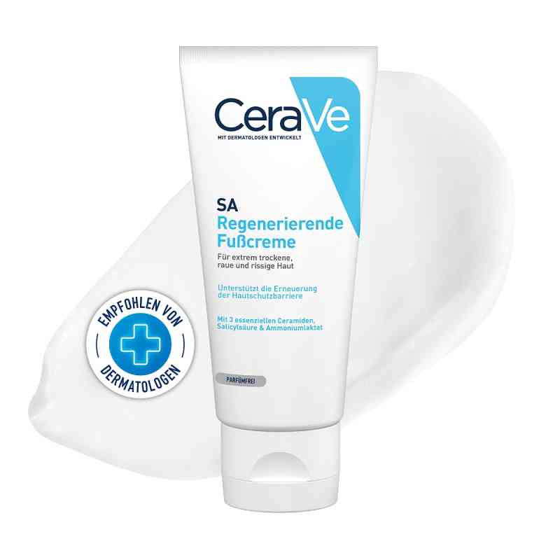 Cerave Sa regenerierende Fusscreme 88 ml von L'Oreal Deutschland GmbH PZN 14017688