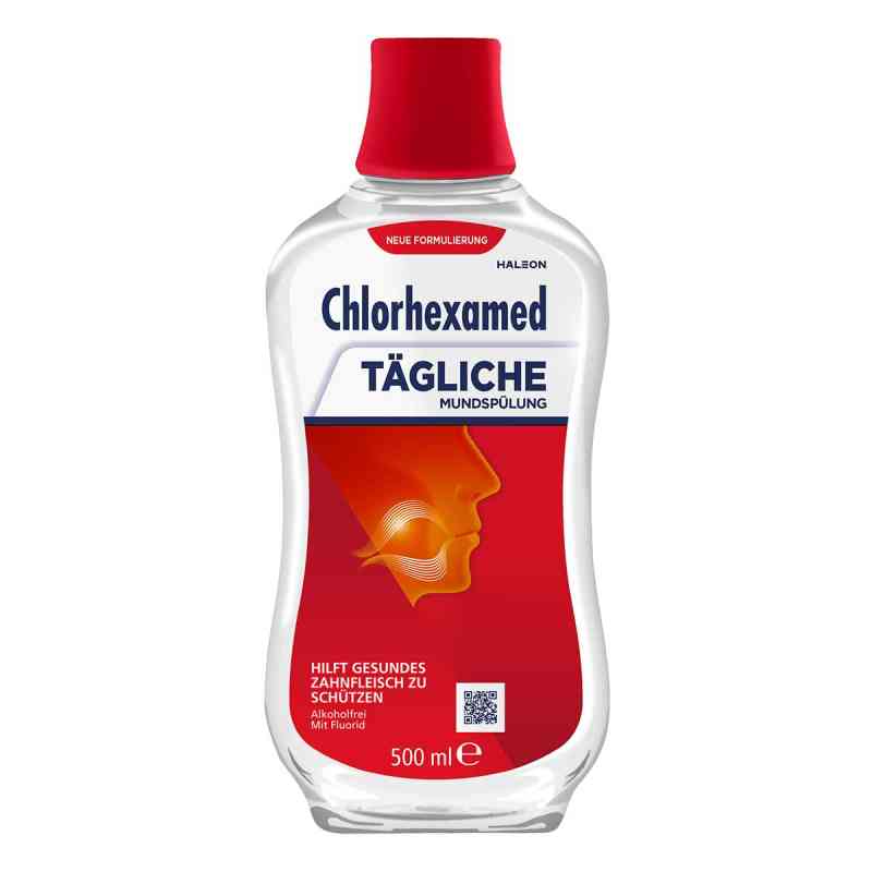 Chlorhexamed Tägliche Mundspülung mit Chlorhexidin (0,06 %) 500 ml von Haleon Germany GmbH PZN 16393823