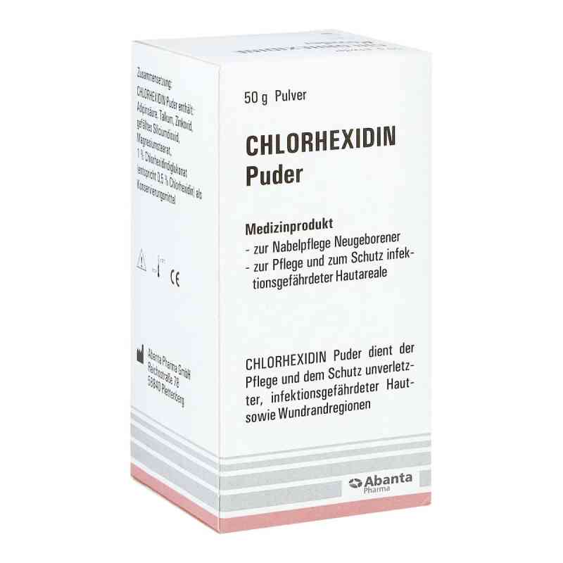 Chlorhexidin Puder 50 g von Abanta Pharma GmbH PZN 04701484