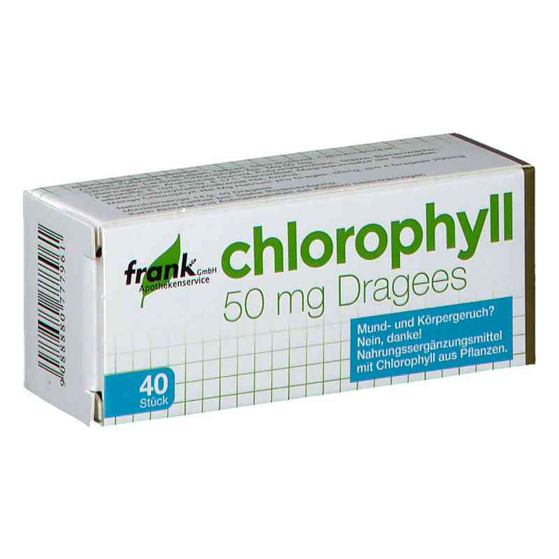 chlorophyll Dragees 40 stk von FRANK & CO, APOTHEKENSERVICE GMB PZN 08200998