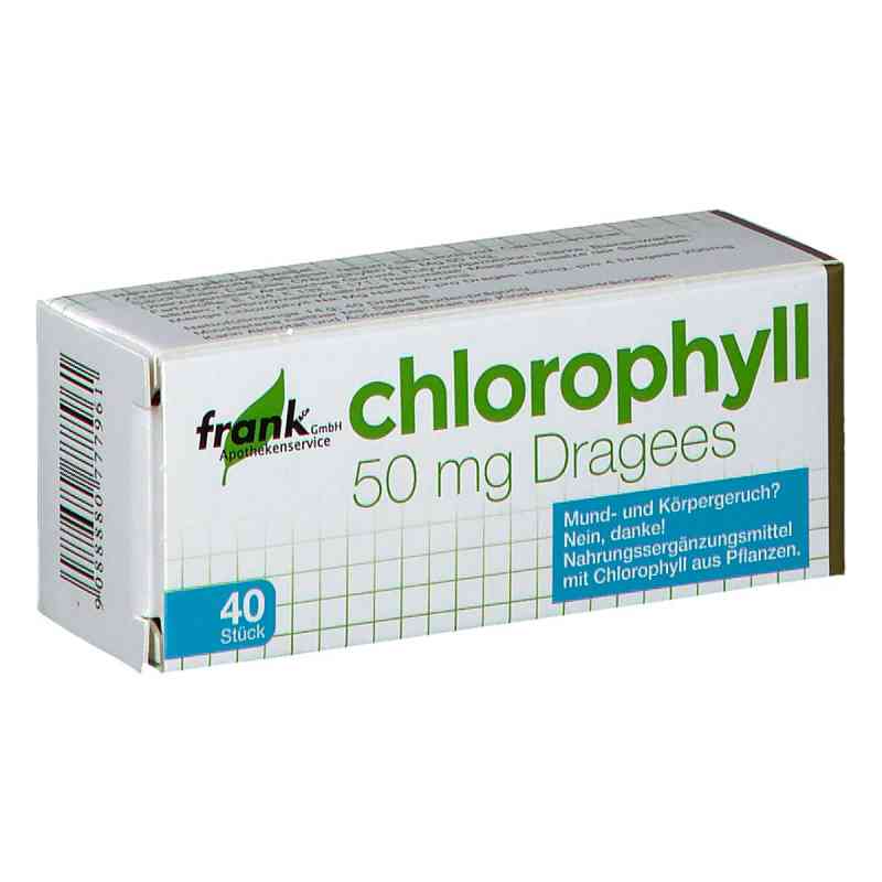 chlorophyll Dragees 40 stk von FRANK & CO, APOTHEKENSERVICE GMBH PZN 08200998