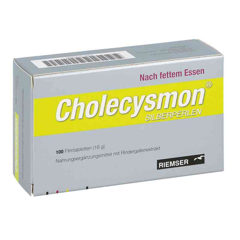 Cholecysmon Silberperlen 100 stk von RIEMSER Pharma GmbH PZN 01218221