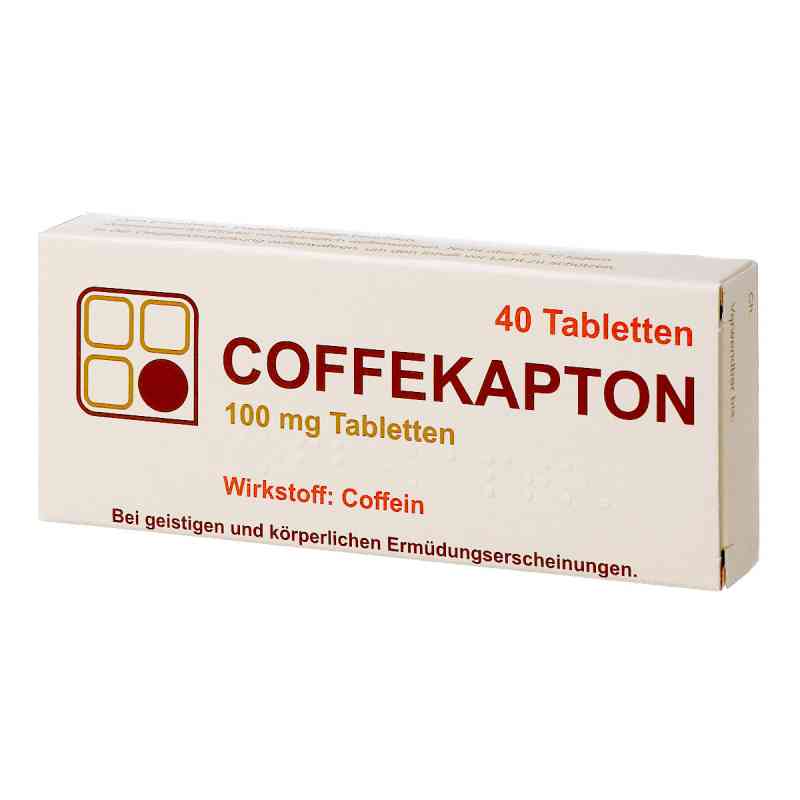 COFFEKAPTON Tabletten 40 stk von STRALLHOFER PHARMA GMBH PZN 08200089