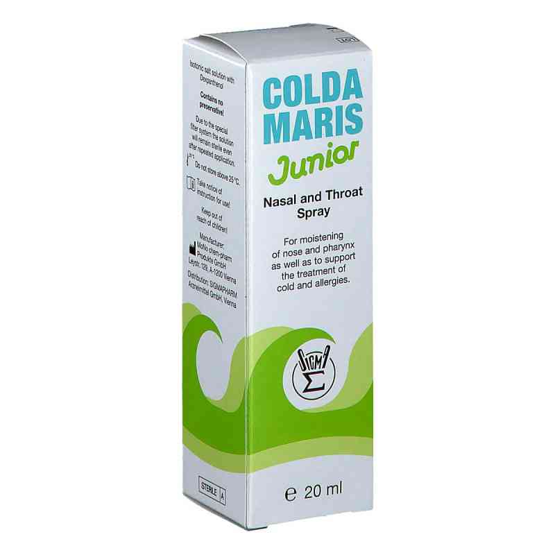 COLDAMARIS Junior Nasen- und Rachenspray 20 ml von SIGMAPHARM ARZNEIMITTEL GMBH PZN 08200885
