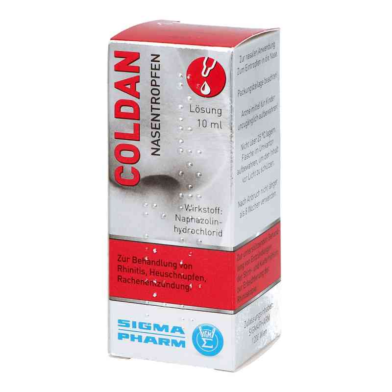 COLDAN Nasentropfen 10 ml von SIGMAPHARM ARZNEIMITTEL GMBH PZN 08200095