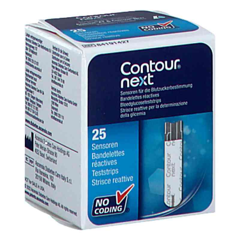 Contour Next Testsensoren 25 stk von ASCENSIA DIABETES CARE AUSTRIA GMBH PZN 08201463