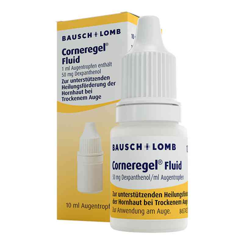 Corneregel Fluid unterstützt die Wundheilung am Auge 10 ml von Dr. Gerhard Mann Chem.-pharm.Fab PZN 06343617