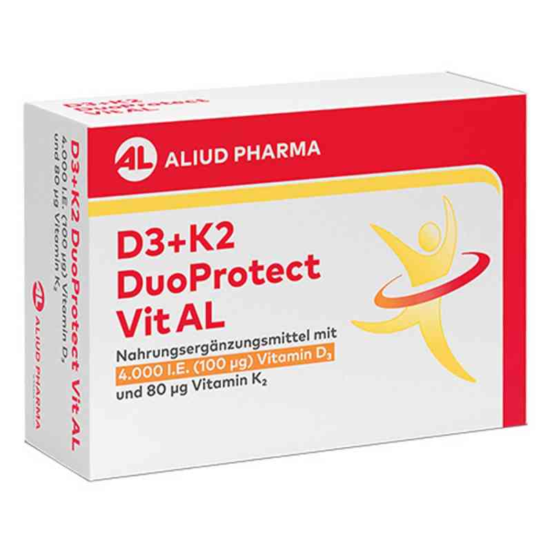 D3+K2 Duoprotect Vit AL 4000 I.E./80 Μg Kapseln 30 stk von ALIUD Pharma GmbH PZN 17482718