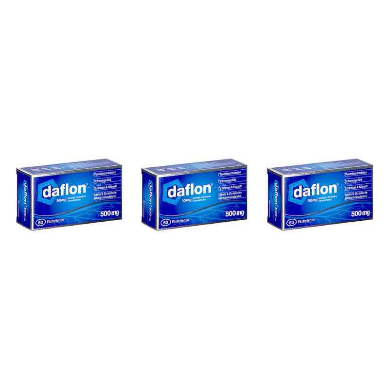 Daflon 500 mg Filmtabletten 3x60 stk von  PZN 08103416