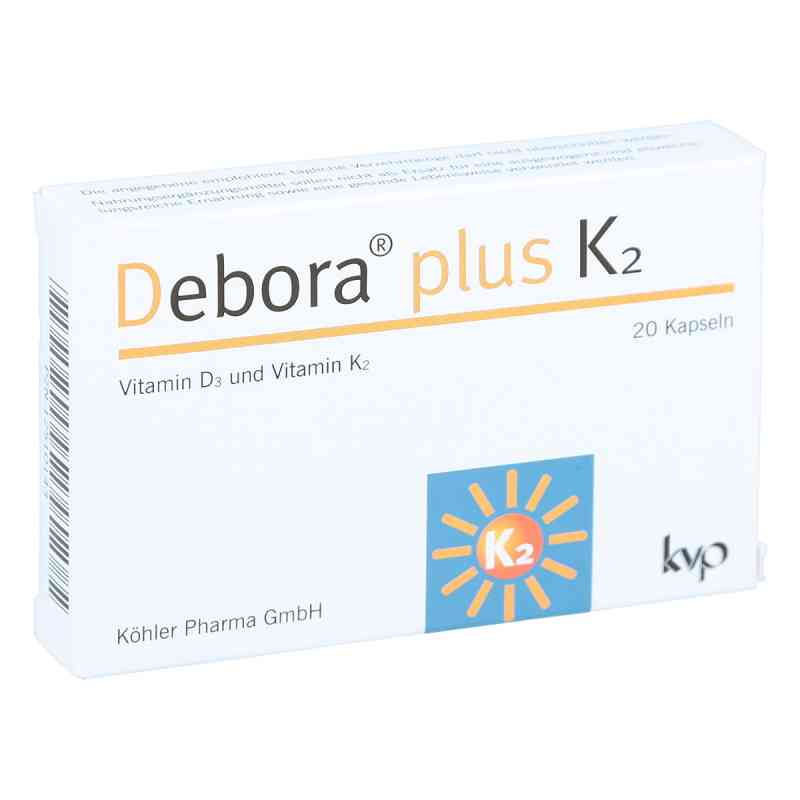 Debora plus K2 Kapseln 20 stk von Köhler Pharma GmbH PZN 12510143