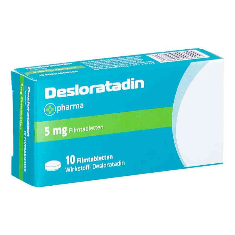 Desloratadin +PH 5 mg Filmtabletten 10 stk von PLUSPHARMA ARZNEIMITTEL GMBH     PZN 08201231