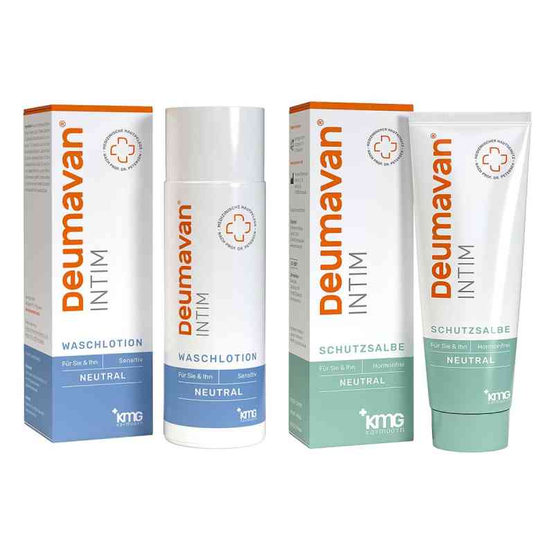 Deumavan Intim Waschlotion Neutral und Schutzsalbe neutral 200+125 ml von Kaymogyn GmbH PZN 08106481