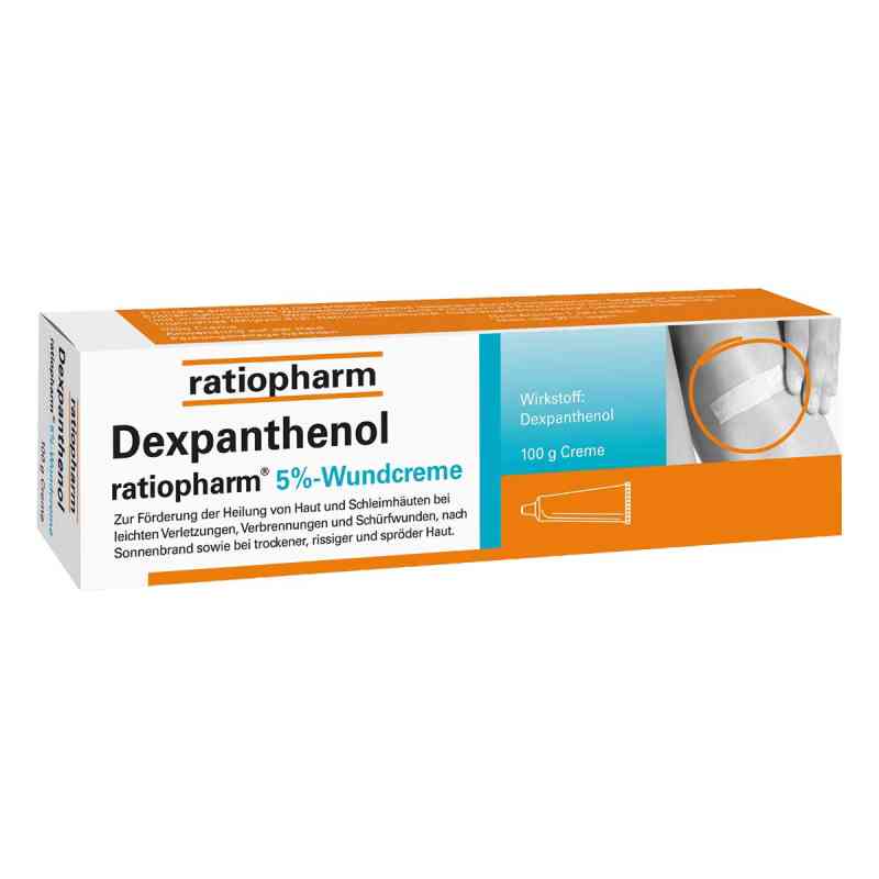 Dexpanthenol Ratiopharm Wundcreme 100 g von RATIOPHARM ARZNEIMITTEL VERTRIEBS GMBH PZN 08200496