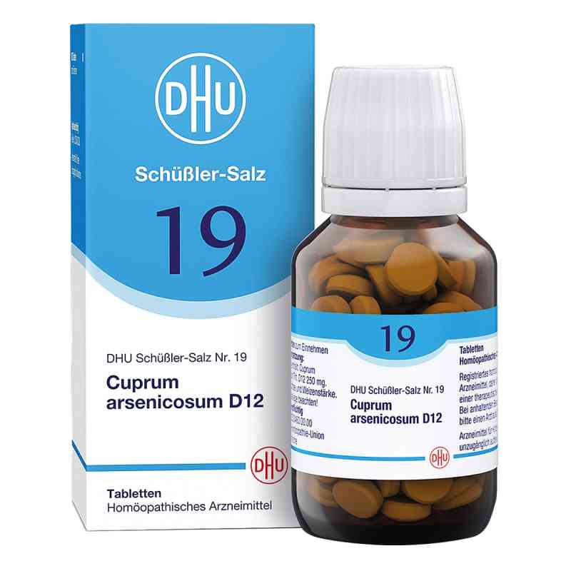 DHU 19 Cuprum arsenicosum D12 Tabletten 200 stk von DHU-Arzneimittel GmbH & Co. KG PZN 02581277