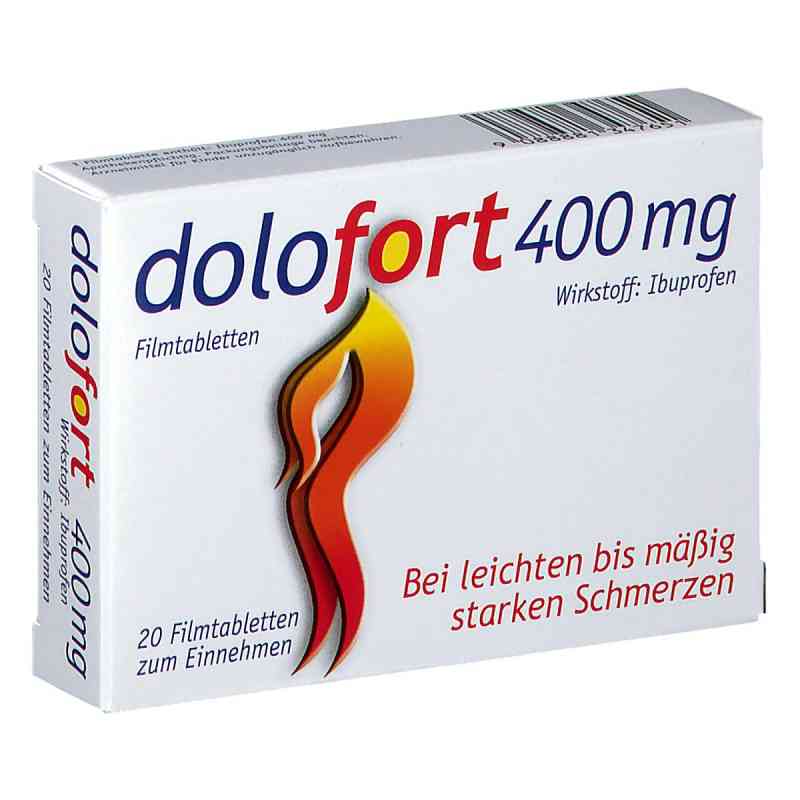 dolofort 400 mg 20 stk von GLENWOOD GMBH PZN 08200106