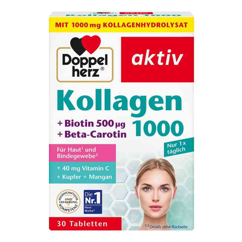 Doppelherz Kollagen 1000 Tabletten 30 stk von Queisser Pharma GmbH & Co. KG PZN 18389352