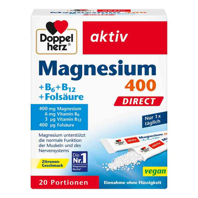 Doppelherz Magnesium + B Vitamine Direkt Pellets 20 stk von Queisser Pharma GmbH & Co. KG PZN 01026875