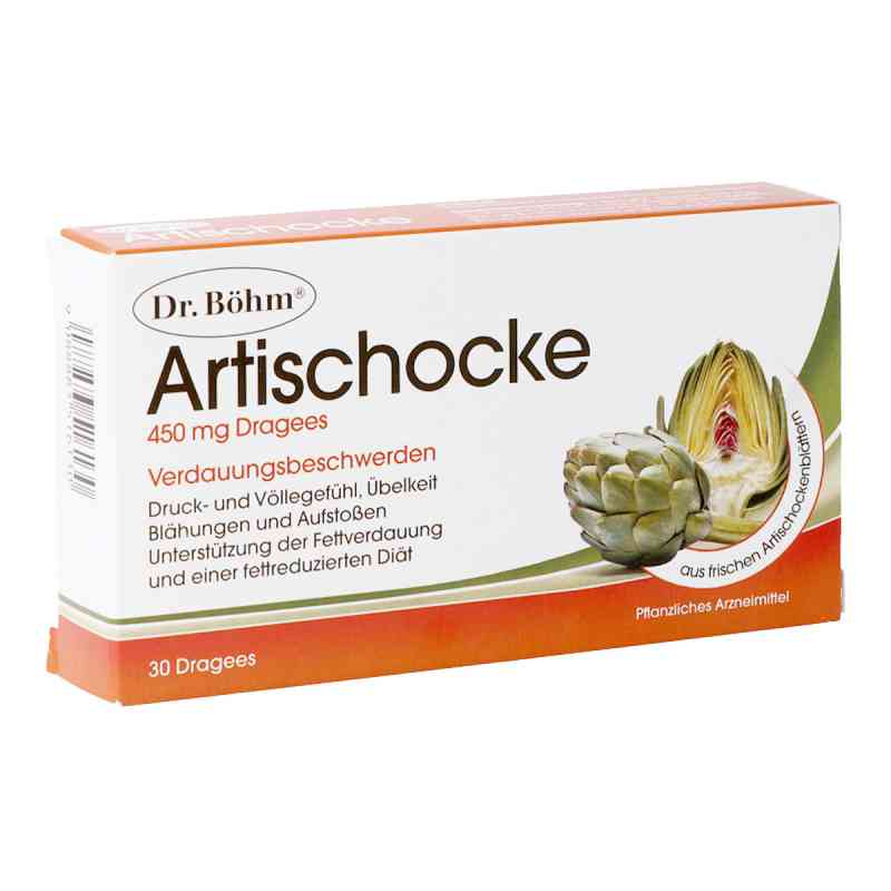 Dr. Böhm Artischocke 450 mg 30 stk von APOMEDICA PHARMAZEUTISCHE PRODUK PZN 08200290