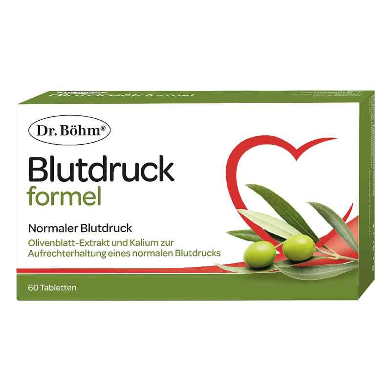 Dr. Böhm Blutdruckformel Tabletten für normalen Blutdruck 60 stk von APOMEDICA PHARMAZEUTISCHE PRODUKTE GMBH PZN 08201139
