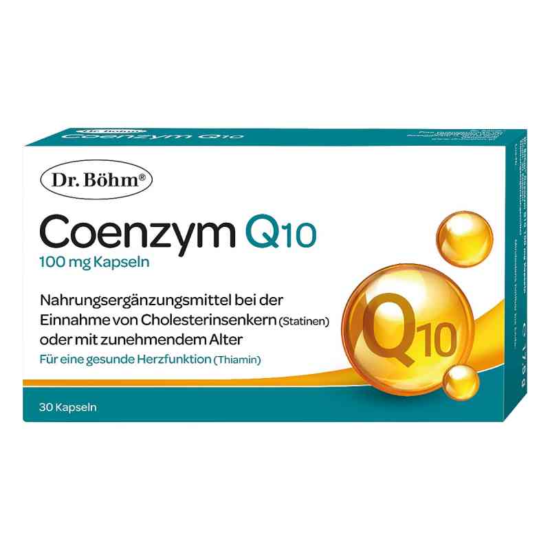 Dr. Böhm Coenzym Q10 Kapseln 30 stk von APOMEDICA PHARMAZEUTISCHE PRODUKTE GMBH PZN 08202316