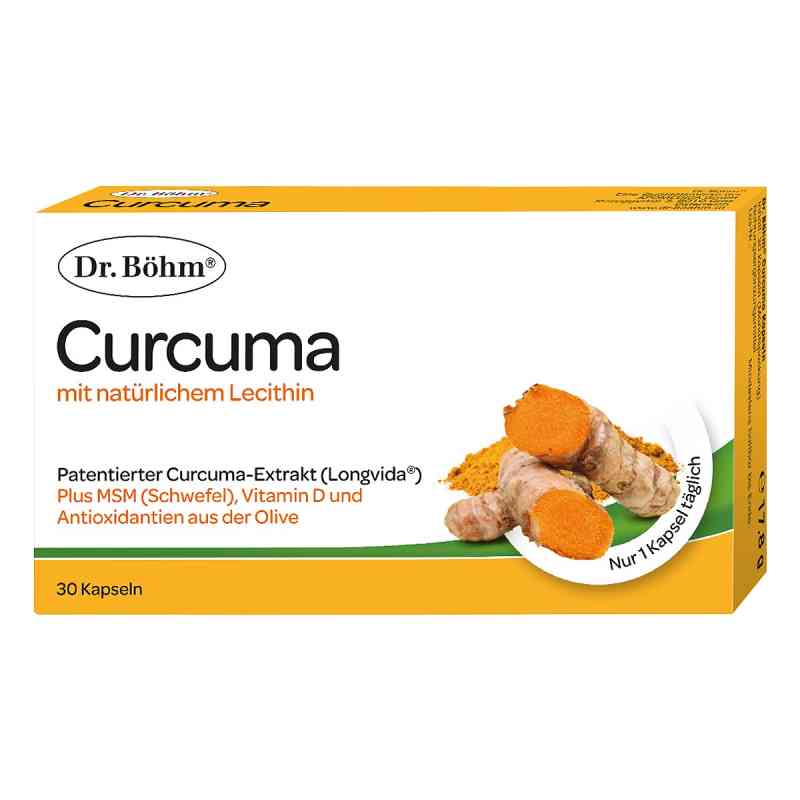 Dr. Böhm Curcuma Kapseln 30 stk von APOMEDICA PHARMAZEUTISCHE PRODUKTE GMBH PZN 08200509