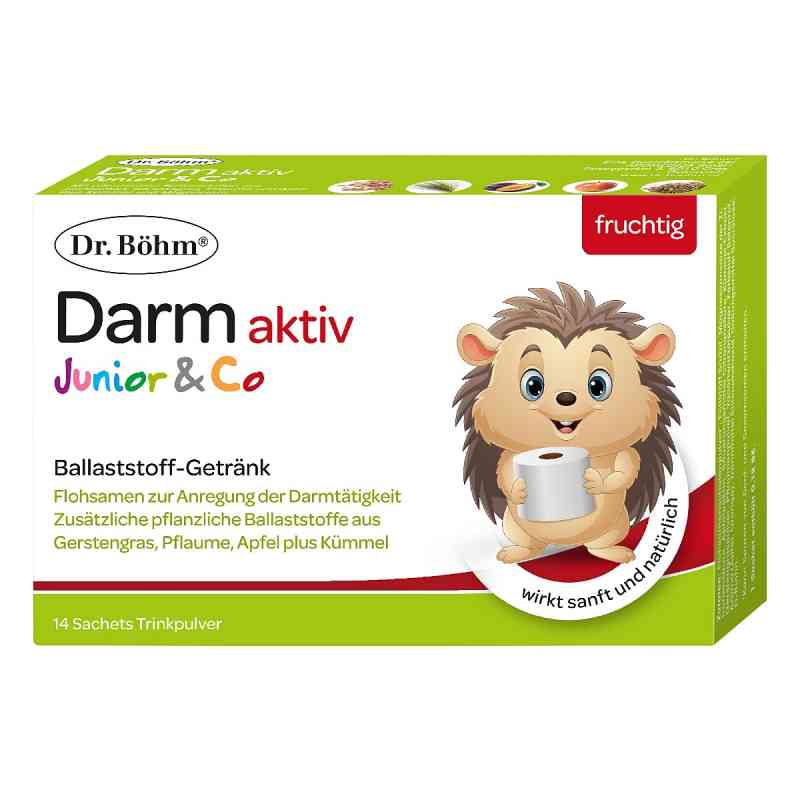 Dr. Böhm Darm Aktiv Junior und Co 14 stk von APOMEDICA PHARMAZEUTISCHE PRODUKTE GMBH PZN 08202485