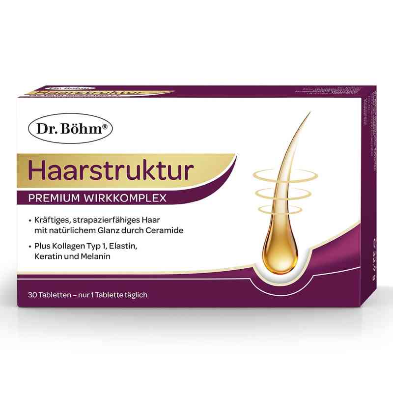 Dr. Böhm® Haarstruktur Premium Wirkkomplex Tabletten 30 stk von APOMEDICA PHARMAZEUTISCHE PRODUKTE GMBH PZN 08202631