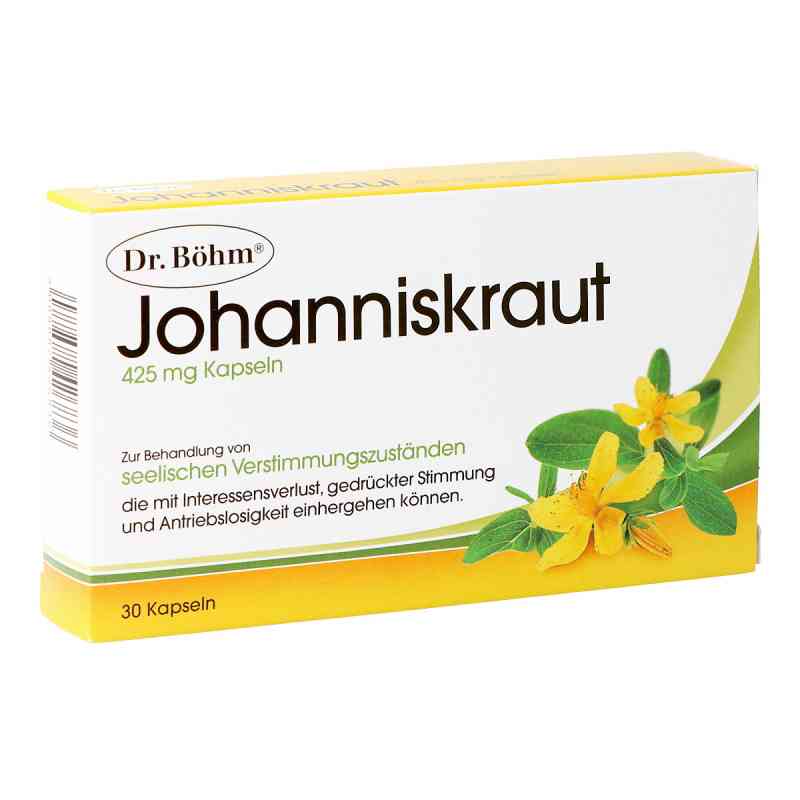 Dr. Böhm Johanniskraut 425 mg 30 stk von APOMEDICA PHARMAZEUTISCHE PRODUK PZN 08200280